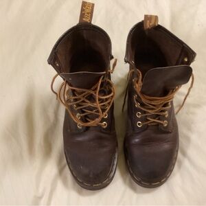 Dr. Martens Brown Lace Up Boots